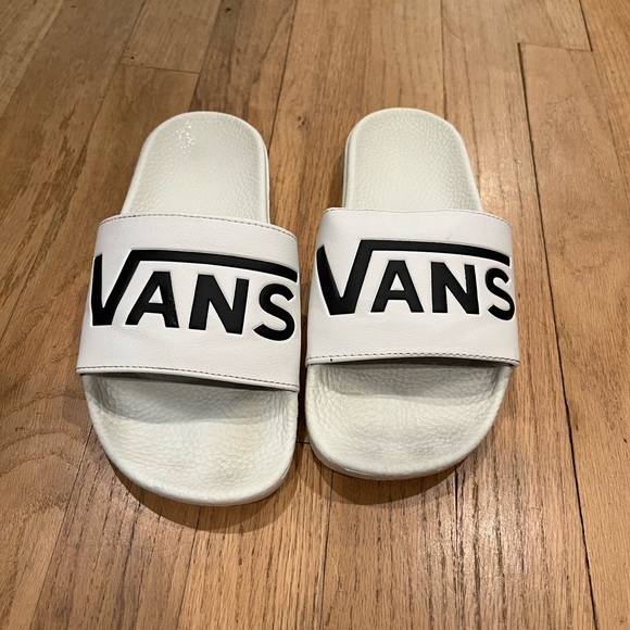 VANS slide one marshmallo sandals size 6 EUC - Picture 8 of 8